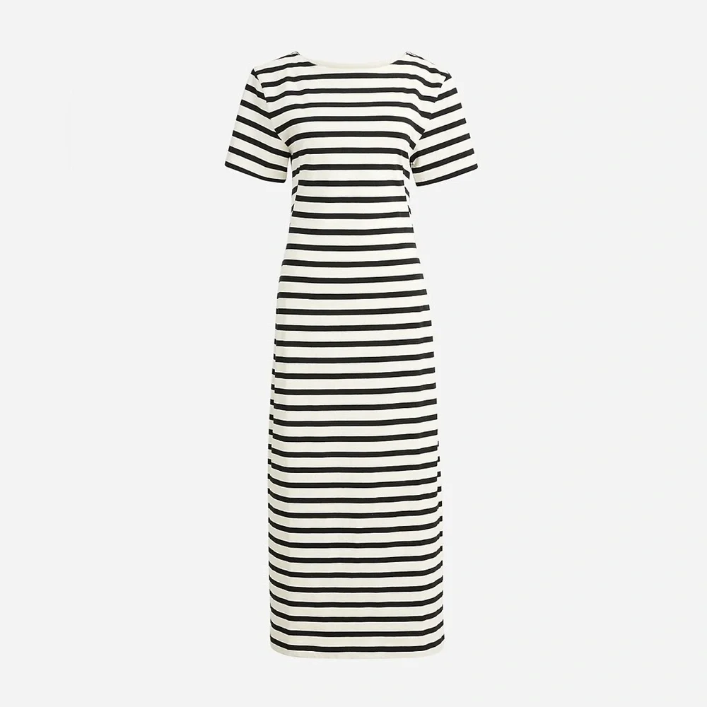 Classic mariner cloth dress in stripe - Picture 2 of 11